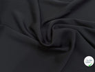 CRÊPE ENVERS SATIN MAT LOURD NOIR AU TOMBÉ CHIC - My Little Coupon