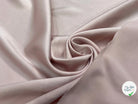 CREPE ENVERS SATIN ROSE PALE VISCOSE ET ACETATE - My Little Coupon