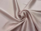 CREPE ENVERS SATIN ROSE PALE VISCOSE ET ACETATE - My Little Coupon