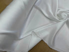 CREPE ENVERS SATIN VISCOSE ACÉTATE MAT BLANC OPTIQUE - My Little Coupon