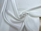 CREPE ENVERS SATIN VISCOSE ACÉTATE MAT BLANC OPTIQUE - My Little Coupon
