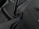 CREPE ENVERS SATIN VISCOSE ACETATE NOIR BEAU TOMBÉ STRETCH - My Little Coupon