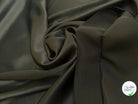 CREPE ENVERS SATIN VISCOSE BEAU TOMBÉ KAKI - My Little Coupon