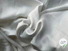 TOILE VISCOSE BLANC OPTIQUE FLANÉE - My Little Coupon - tissu - coudre