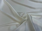 CREPE ENVERS SATIN VISCOSE ET ACETACTE MAT BLANC CASSÉ 380 - My Little Coupon