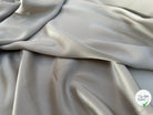 CREPE ENVERS SATIN VISCOSE ET ACETATE MAT BEIGE CLAIR - My Little Coupon