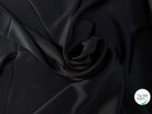 CREPE ENVERS SATIN VISCOSE ET ACETATE MAT NOIR - My Little Coupon