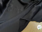 CREPE ENVERS SATIN VISCOSE FLUIDE NOIR BEAU TOUCHER - My Little Coupon