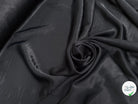 CREPE ENVERS SATIN VISCOSE FLUIDE NOIR BEAU TOUCHER - My Little Coupon