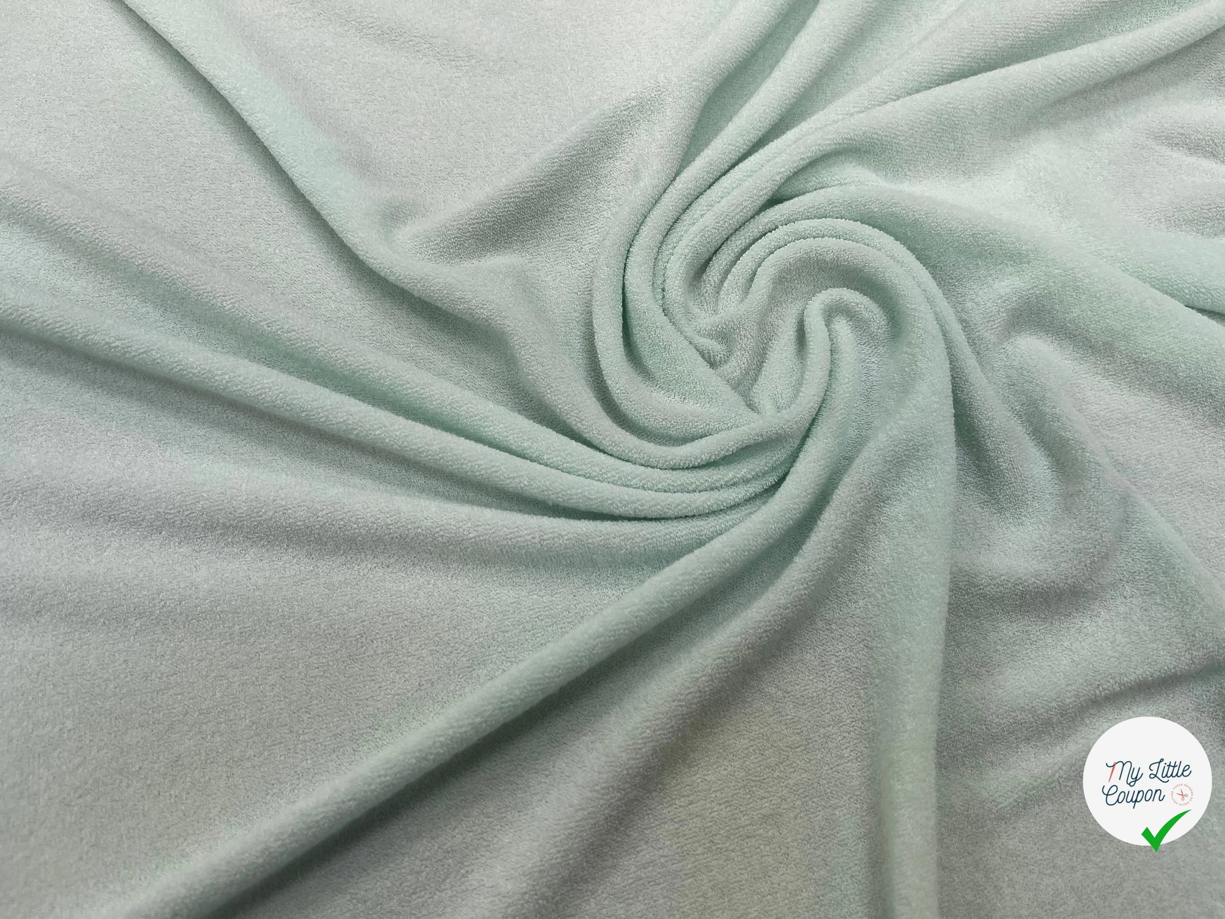 CREPE EPONGE STRETCH LIGHT MINT - My Little Coupon