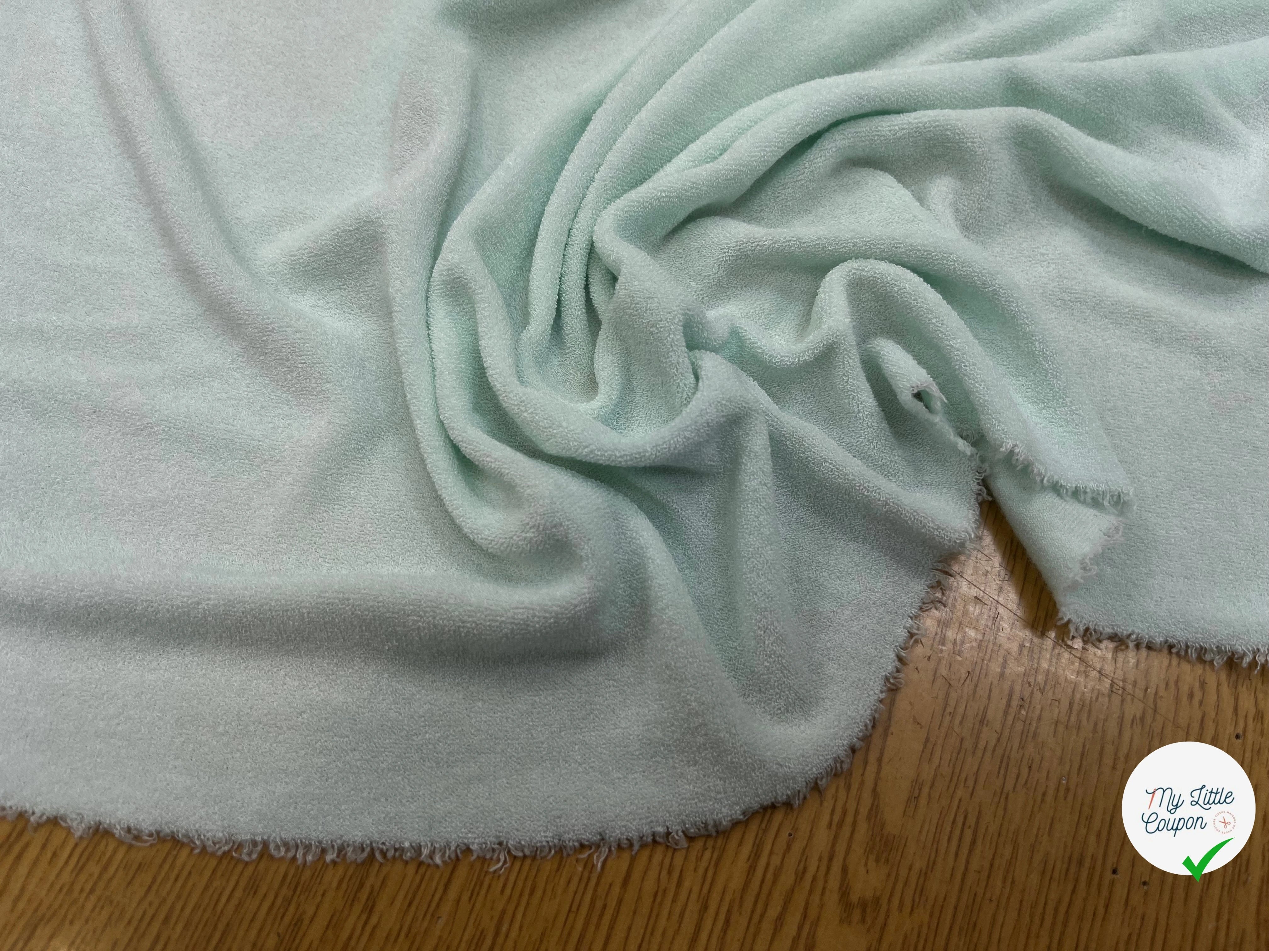 CREPE EPONGE STRETCH LIGHT MINT - My Little Coupon