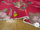 CREPE FIN ROSE MOTIF HIBISCUS - My Little Coupon