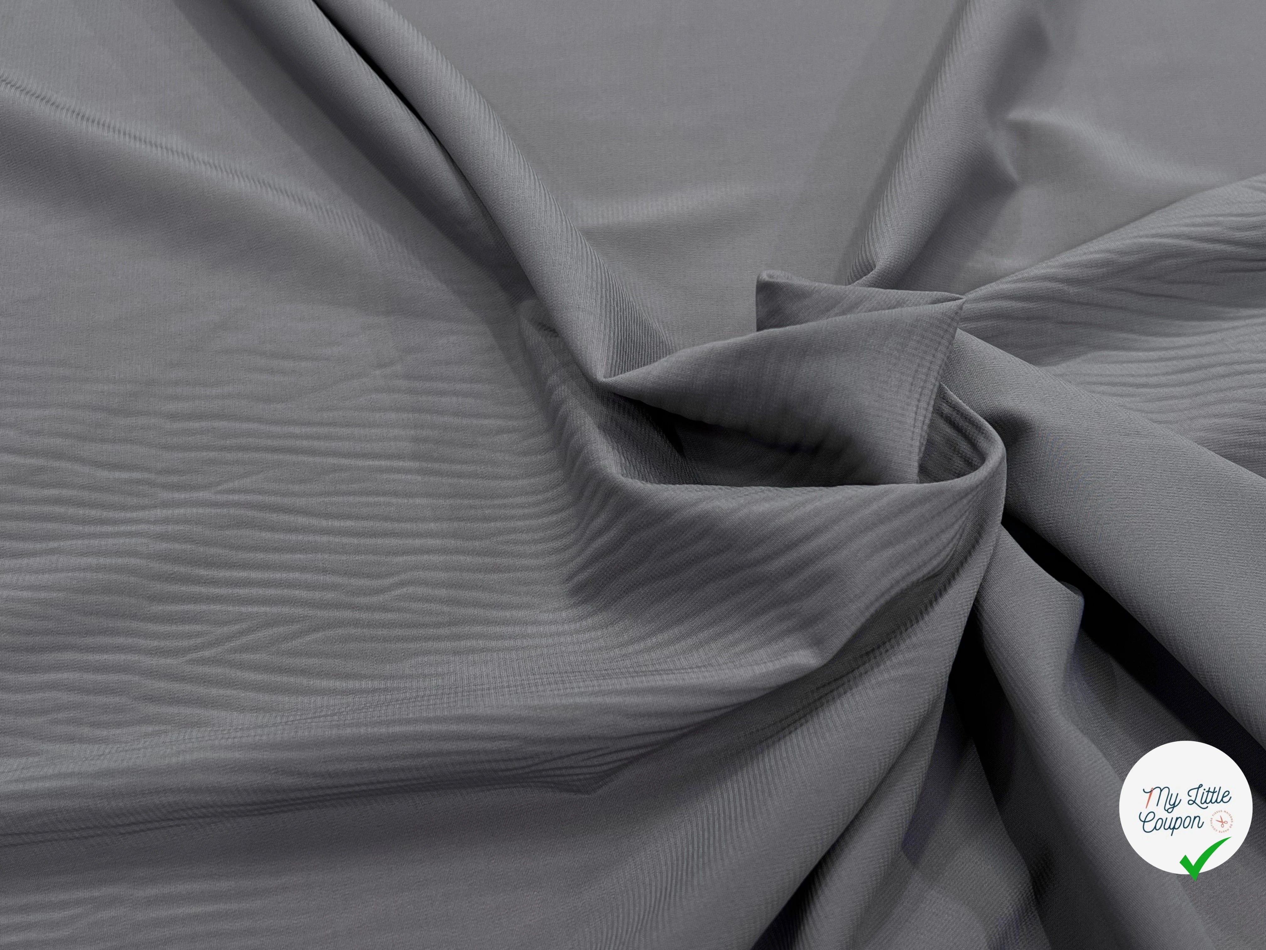 CREPE FLUIDE BEIGE FONCÉ 147CM - My Little Coupon