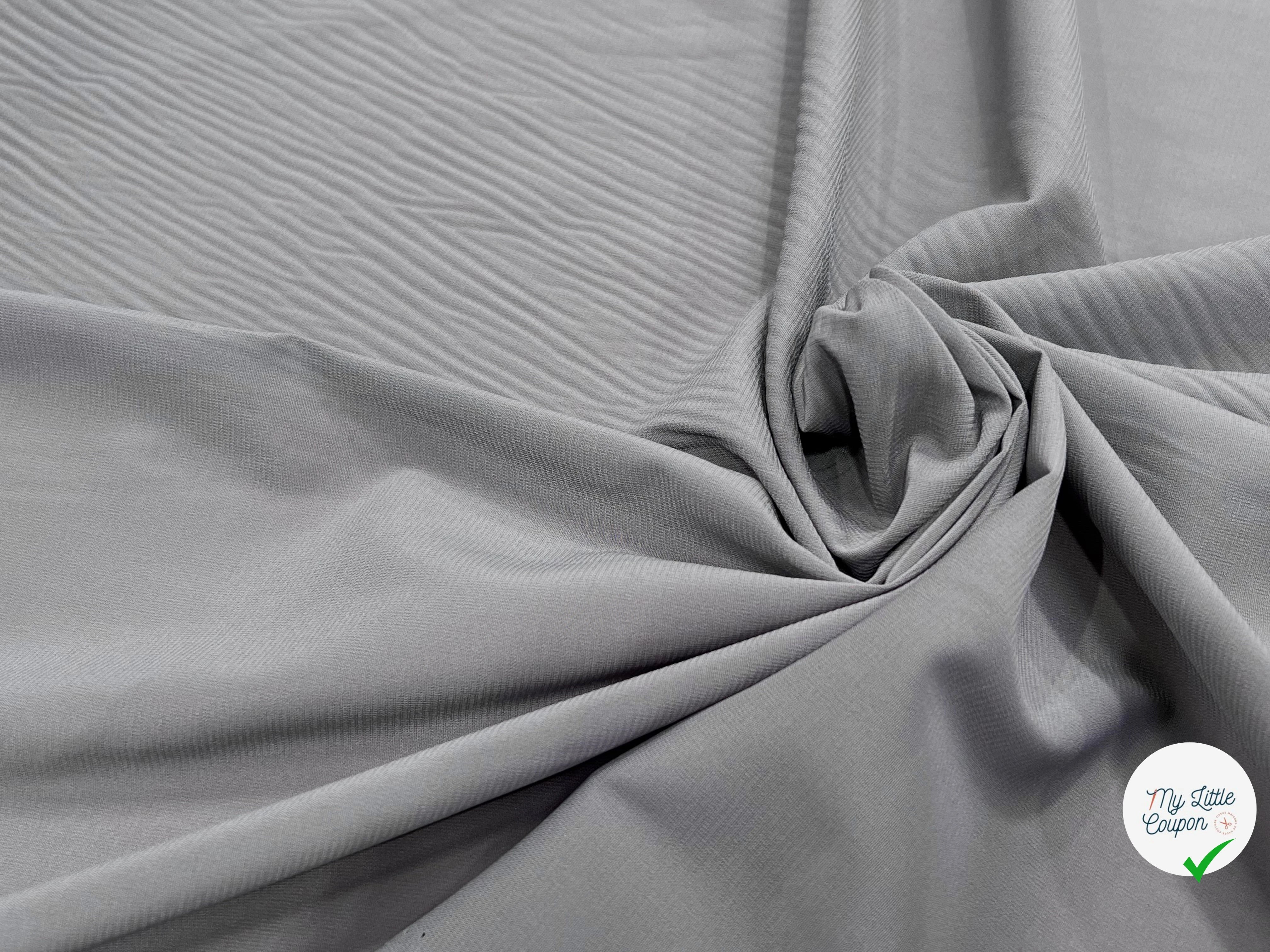 CREPE FLUIDE BEIGE FONCÉ 147CM - My Little Coupon