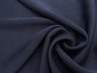 CRÊPE FLUIDE BLEU NUIT QUALITÉ PRESTIGE JAPON - My Little Coupon - tissu - coudre