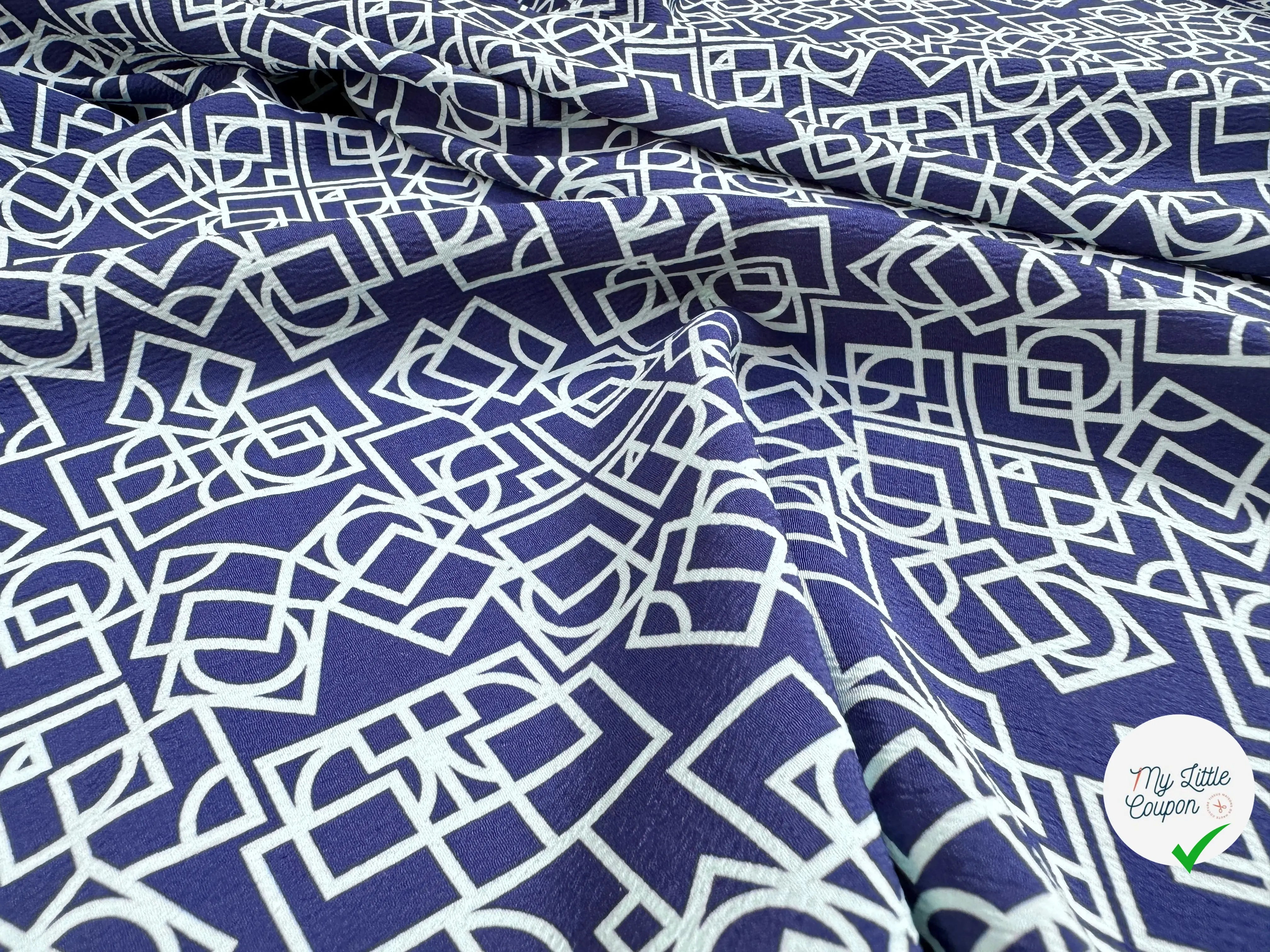 CREPE FLUIDE GAUFFRÉ GÉOMETRIE CREATORE - My Little Coupon