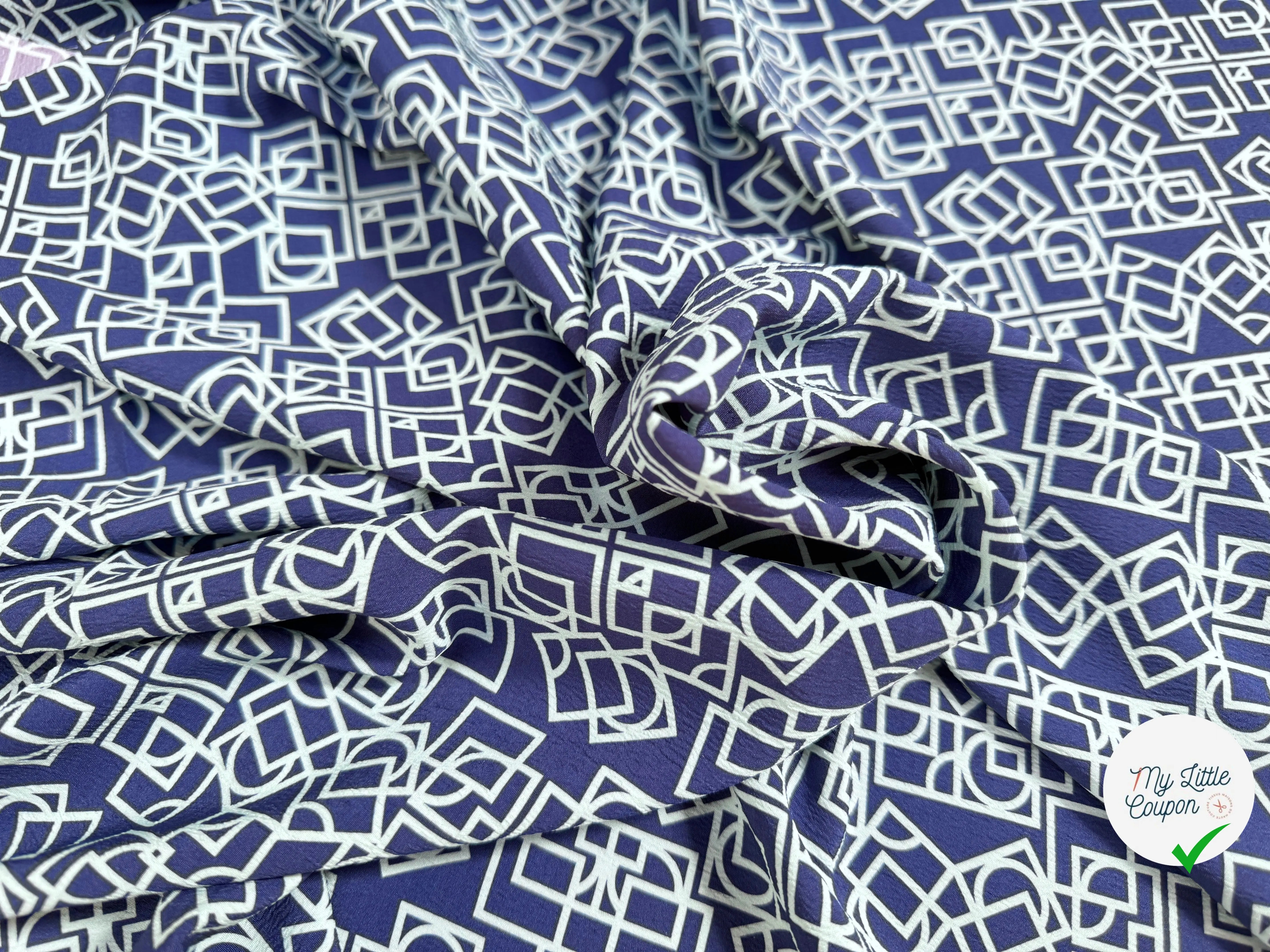 CREPE FLUIDE GAUFFRÉ GÉOMETRIE CREATORE - My Little Coupon