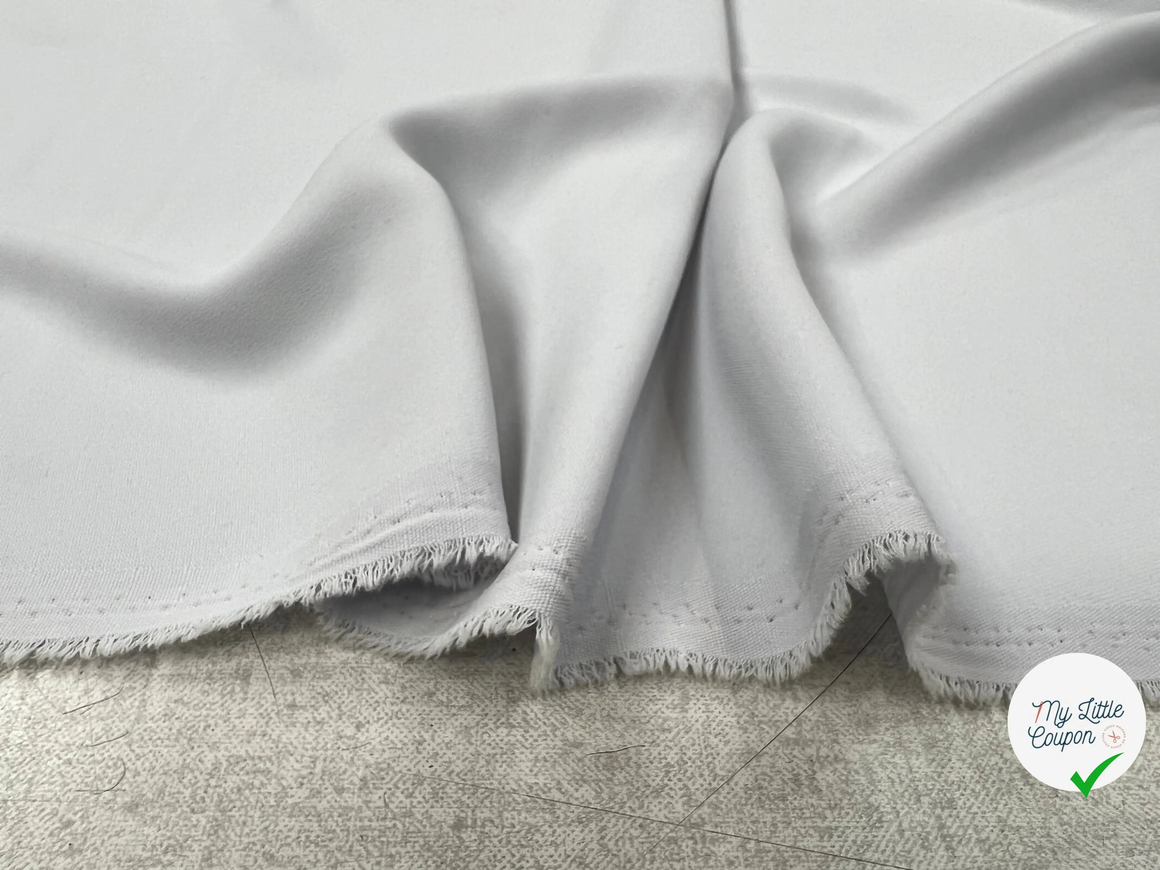 CRÊPE FLUIDE GRIS BLEU MÉTAL PASTEL MLC INTERN