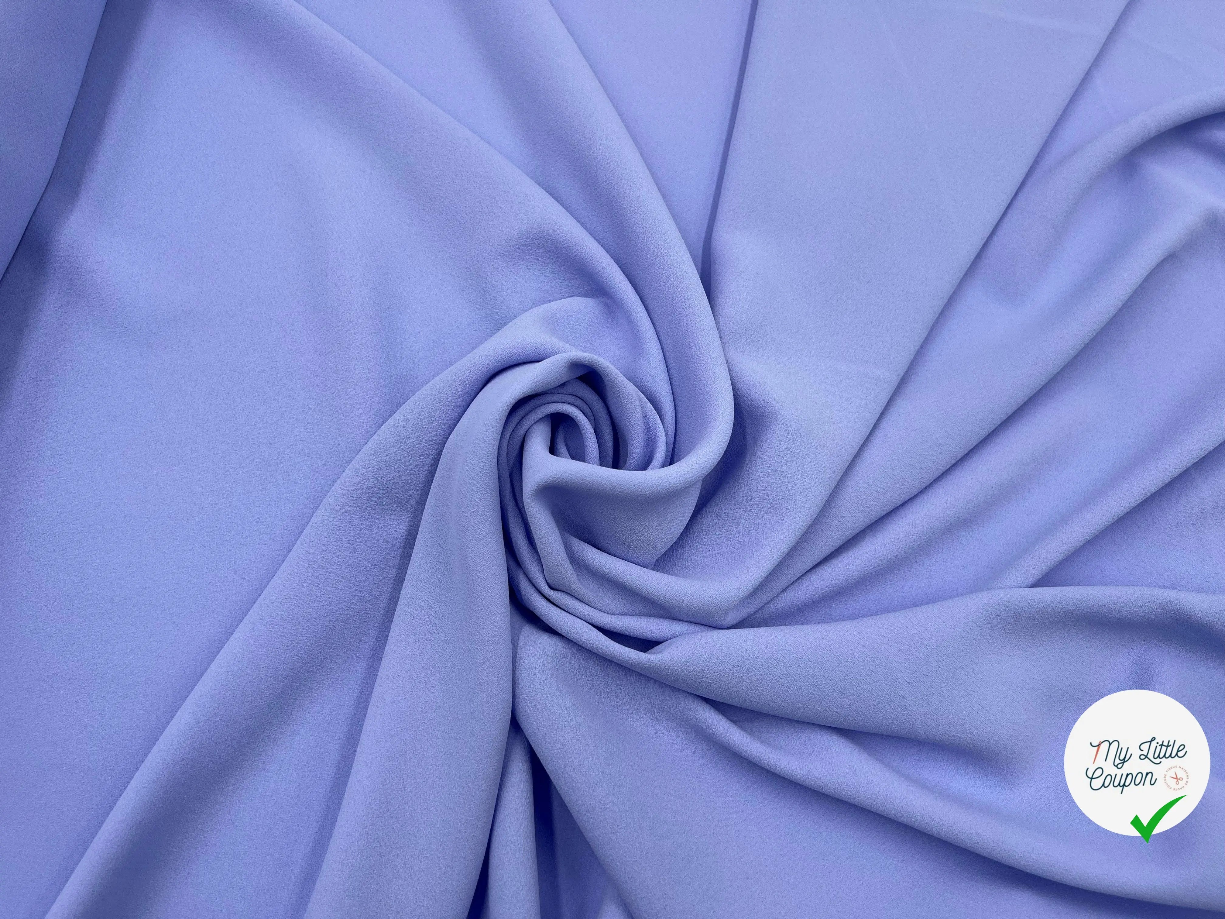CRÊPE FLUIDE LILAS - My Little Coupon - tissu - coudre