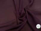 CREPE FLUIDE MAGNIFIQUE BORDEAUX 150CM - My Little Coupon