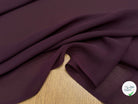 CREPE FLUIDE MAGNIFIQUE BORDEAUX 150CM - My Little Coupon