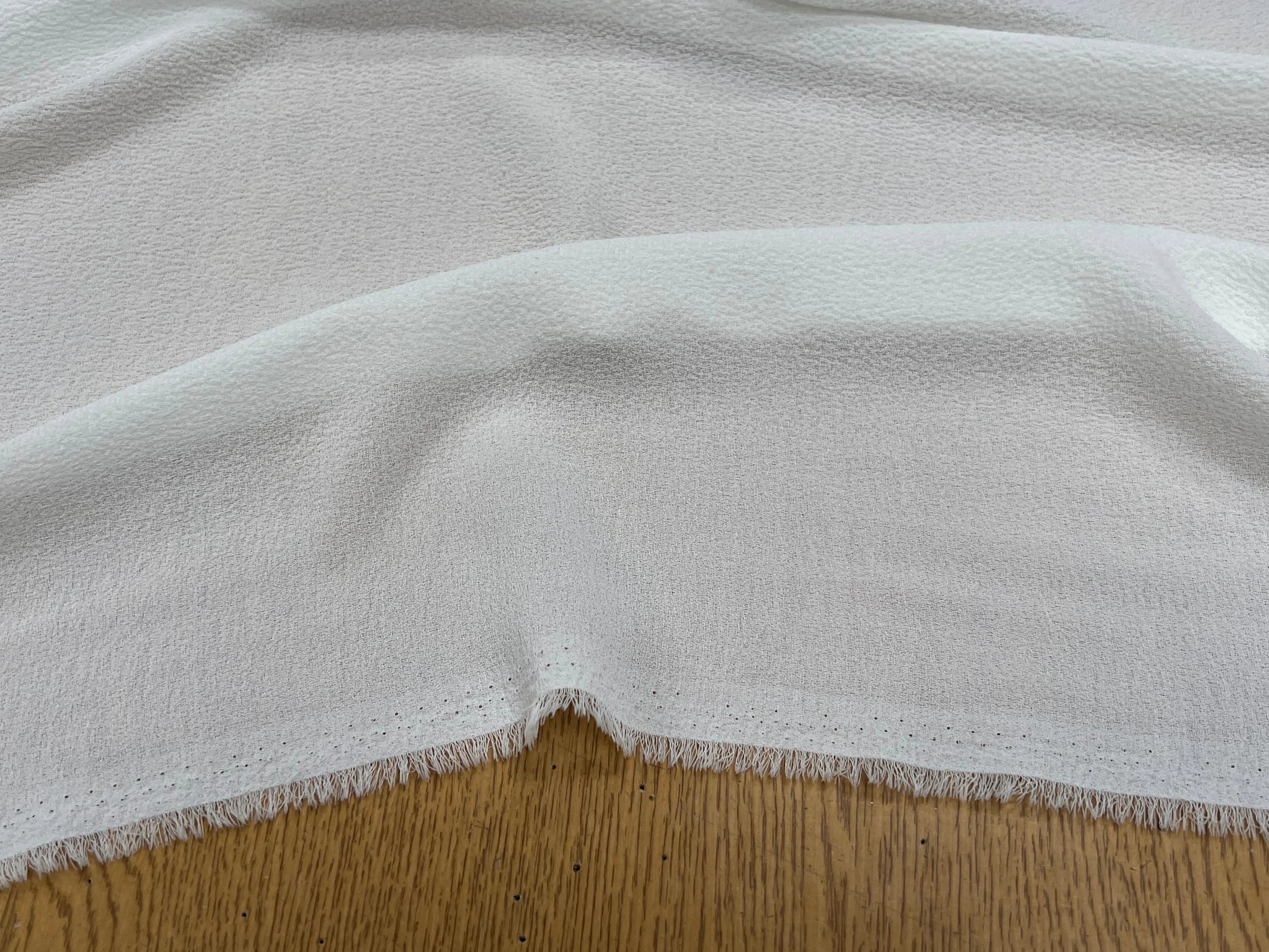 CREPE GAUFFRÉ BLANC FABRICATION FRANÇAISE - My Little Coupon