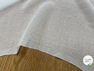 CREPE GAUFFRÉ SOIE BLANC CASSÉ FABRICATION FRANCAISE - My Little Coupon