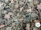 CREPE GEORGETTE EXPLOSION DE PAISLEY - My Little Coupon