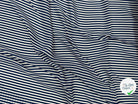 CRÊPE GEORGETTE RAYURES BLEU & BLANC MLC INTERN