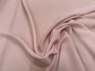 CREPE GEORGETTE ROSE PALE - My Little Coupon