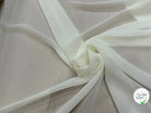 CREPE GEORGETTE SUBLIME ÉCRU - My Little Coupon
