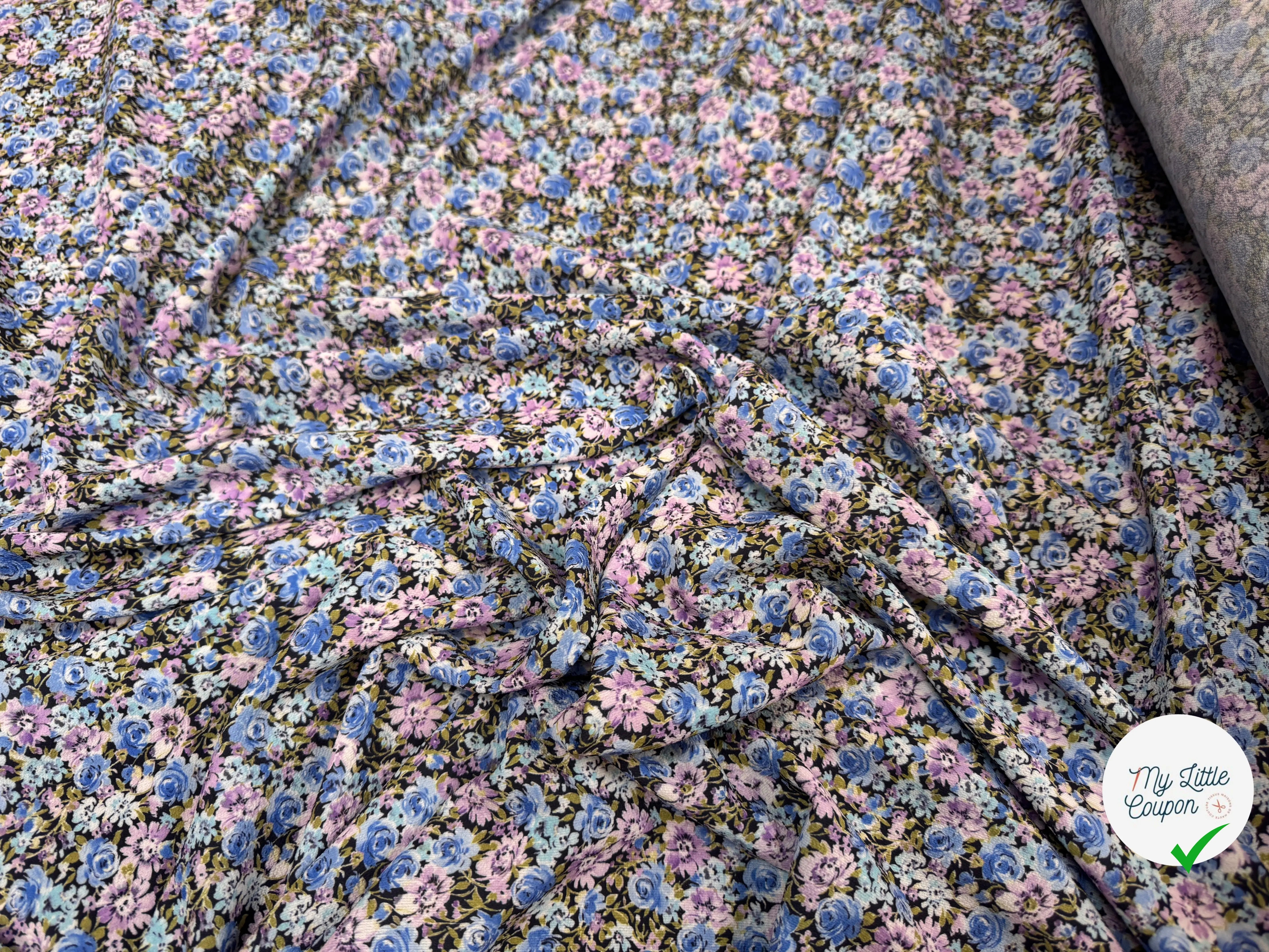 CREPE IMPRIMÉ FLEURS - My Little Coupon