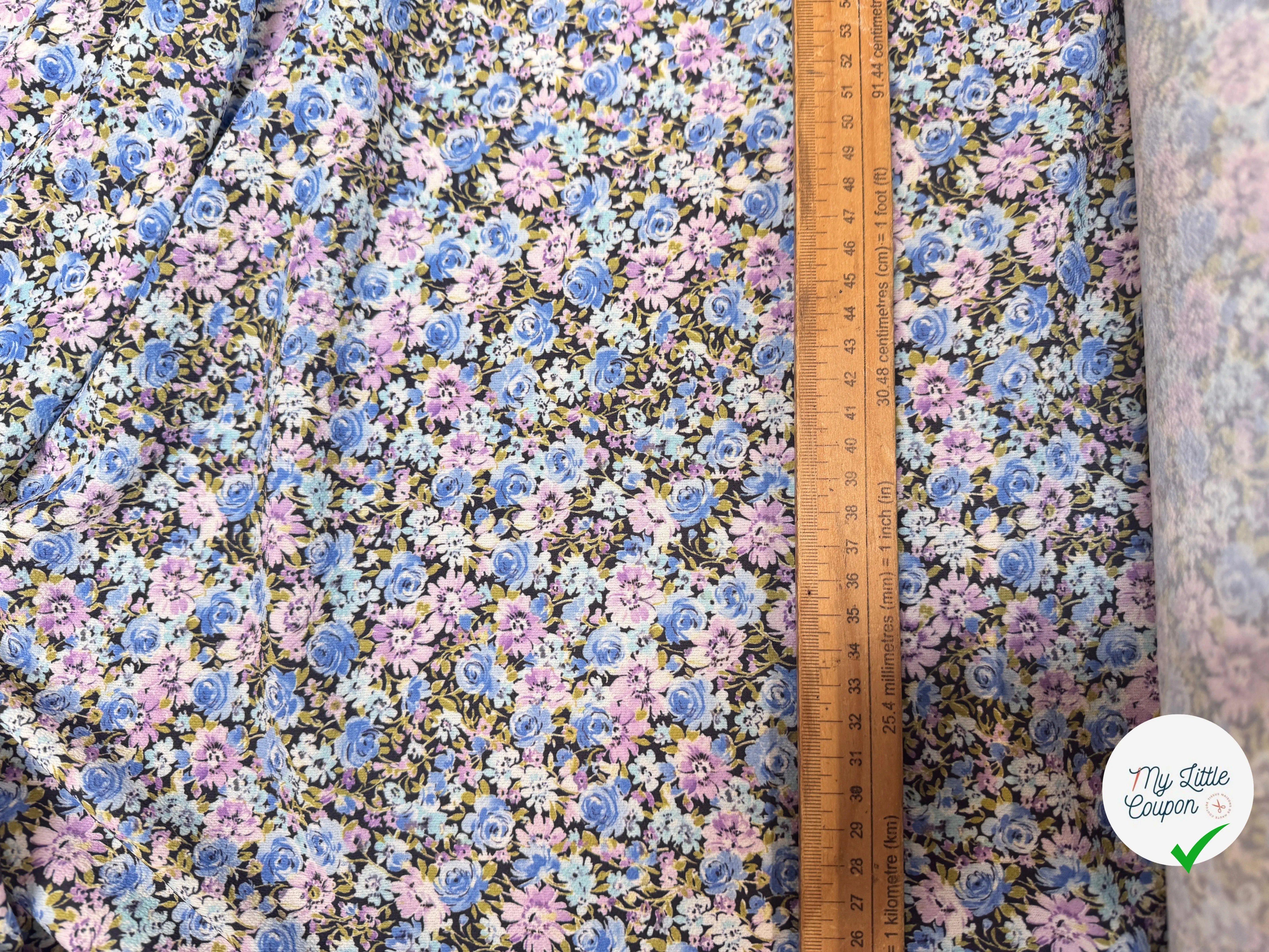 CREPE IMPRIMÉ FLEURS - My Little Coupon