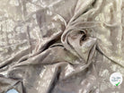 CREPE JACQUARD STRECTH ROYAL SUBLIME OR RÉVERSIBLE - My Little Coupon