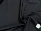 CREPE LÉGÈREMENT SATINÉ ASPECT PEACHSKIN ULTRA STRETCH NOIR - My Little Coupon