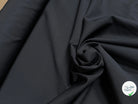 CREPE LÉGÈREMENT SATINÉ ASPECT PEACHSKIN ULTRA STRETCH NOIR - My Little Coupon