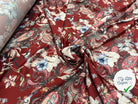 CRÊPE LÉGÈREMENT SATINÉ SÉRÉNADE BOURGOGNE & PAISLEY MLC INTERN