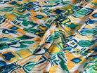 CRÊPE LÉGÈREMENT SATINÉ VERT DE JAUNE - My Little Coupon
