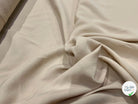 CREPE LISSE FLUIDE STRETCH BEIGE - My Little Coupon