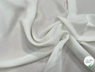 CREPE LISSE FLUIDE STRETCH BLANC - My Little Coupon