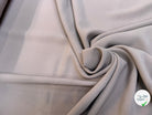 CREPE LOURD 100% VISCOSE CAFÉ AU LAIT TOMBÉ CHIC - My Little Coupon