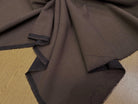 CREPE LOURD 27% VISCOSE STRETCH BRUN TERREUX TENUE NATURELLE - My Little Coupon