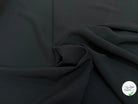 CREPE LOURD 65% VISCOSE STRETCH NOIR - My Little Coupon