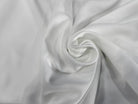 CREPE LOURD ACETATE VISCOSE ENVERS SATIN BLANC - My Little Coupon