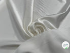 CREPE LOURD ACETATE VISCOSE ENVERS SATIN IVOIRE - My Little Coupon