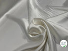 CREPE LOURD ACETATE VISCOSE ENVERS SATIN IVOIRE - My Little Coupon