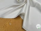 CREPE LOURD ACETATE VISCOSE ENVERS SATIN IVOIRE - My Little Coupon