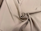 CREPE LOURD ACETATE VISCOSE SABLE TAUPE JAPAN - My Little Coupon