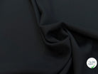 CREPE LOURD ACETATE VISCOSE STRETCH NOIR BEAU TOMBÉ 50% VISCOSE - My Little Coupon
