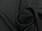 CREPE LOURD ACETATE VISCOSE STRETCH NOIR BEAU TOMBÉ 50% VISCOSE - My Little Coupon